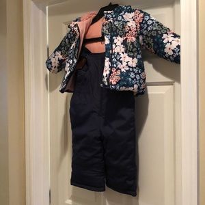 Carter’s snowsuit and coat 18months